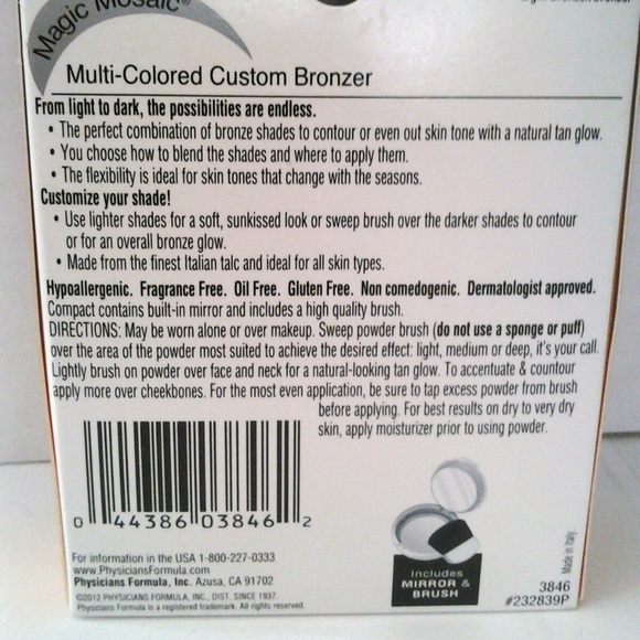 Physicians Formula Magic Mosaic Light Bronzer 384 - Picture 4 of 7